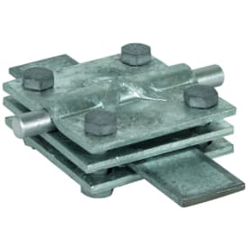 Potentialudligning Krydsklemme galvaniseret Ø8-10/30-40 mm