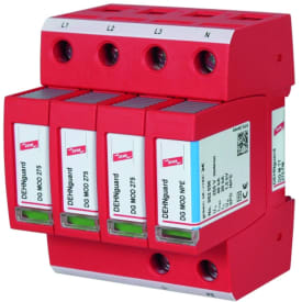 Desitek Dehnguard M 275 FM överspänningsskydd, typ 2, 3+NPE, 5 kA