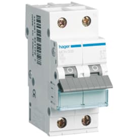Automatsikring 1P+N C 16A 6kA 2M MCN516E