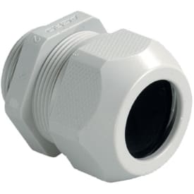 Skrutilkobling M12 polyamid IP68 kabel Ø2,5-6,5 mm gjenger L:6 mm