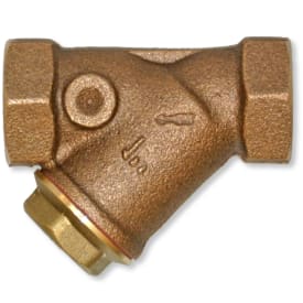 4&quot; Smussoppsamler i rødvare med integrert Y-filter