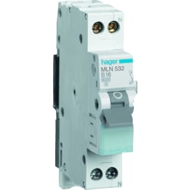 12 stk Automatsikring 1P+N 20A C 6kA MLN520