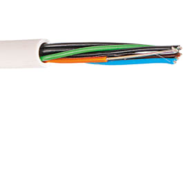 500 meter Signalkabel PT-HF 10X2X0,6 Hvid Halogenfri T500