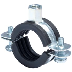 Samontec FRS 40-45 mm - 2-delt rørklemme M8/M10 gjenger