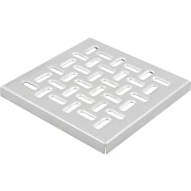 3 mm rist square-rist 268x268mm-syrefast stål: aisi316l/en1.4404