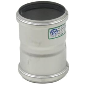 82 mm Dobbelt stikmuffe syrefast AISI316L/EN1.4404 BLÜCHER