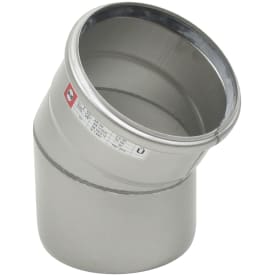 Blücher EuroPipe afløbsbøjning, 30°, Ø160 mm, rustfrit stål