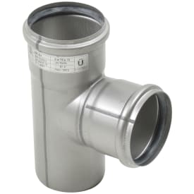 Ø 75 x 75 mm x 87,5° Grenrør rustfri AISI304/EN1.4301 BLÜCHER