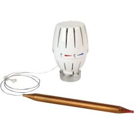 Radiatortermostat med dykrørsføler