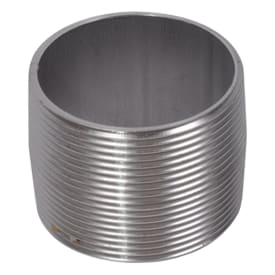 2" x 40 mm Nippelrør sammenskåret AISI 316