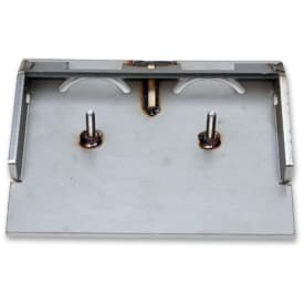 Atmos plade til hærd m/huller for el-tændere til A45 brænder