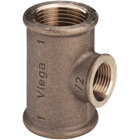 Rødgods T-stykke 1 1/2"