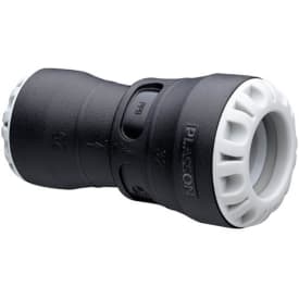Plasson 50 x 32 mm samlemuffe reduceret, PP, PN16