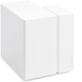 Rehau Signa utvändigt hörn, Base 70/130 mm, pärlvit
