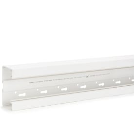 2 meter Rehau Signa kanalbunn, Base 70/110 mm, perlehvit