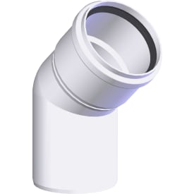 80 mm Metalbestos Connext vinkelstykke 45° PPS