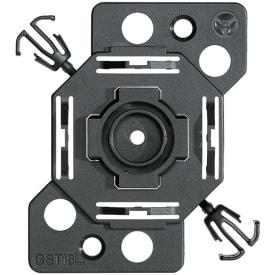 GST18 Montageplade til H Blok Sort
