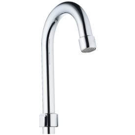 Børma 3/4" C-tud, 110 mm, krom