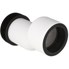 Geberit excentrisk afløbsstuds, forskudt 3cm