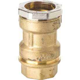 Isiflo 60 x 63 mm samlemuffe, messing, til gamle rør, PN16