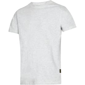 Snickers 2502 t-skjorte, lysegrå, str. 2XL