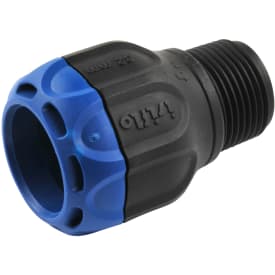 Isiflo Sprint 50 mm x 1.1/2" overgang med nippel, komposit, PN16