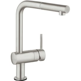 Grohe Minta Touch kjøkkenbatteri, uttrekkbar tut, børstet stål