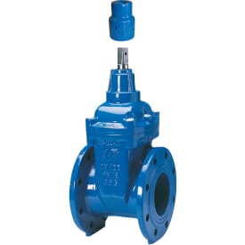 AVK DN125 flangeventil, kort byggelængde