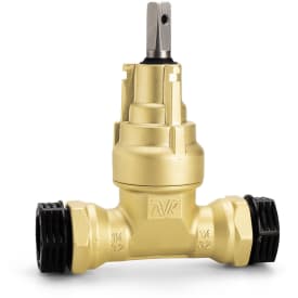 AVK 63 mm messingventil med PRK-koblinger, PN16