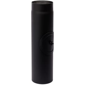 Metalbestos røgrør 6"/150 mm, renseklap, 500 mm