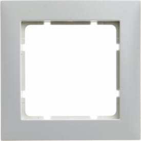 10 stk Berker Ramme 1 modul B.3 antracit/hvid