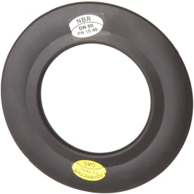 NBR flangepakning DN150, med stålindlæg, PN10-16