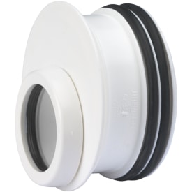Wavin Wafix reduktion til rørspids, Ø50x32 mm, plast, hvid