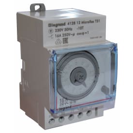 Legrand MictroRex3 T31 kontaktur, analog døgn, 230V, 16A