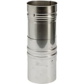 80 mm Metalbestos Omega teleskopisk lengde 140–330 mm