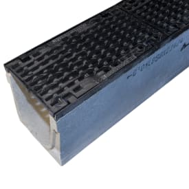 Duco Maxi 200 310 x 1000 mm rende m/stbj.rist, u/udløb, 40 t