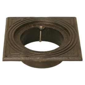 Duco 200 mm rørbrøndkarm uden rist/dæksel, firkantet, GG