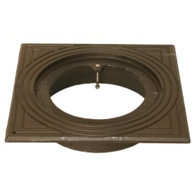 Duco 280 mm rørbrøndkarm uden rist/dæksel, firkantet, GG