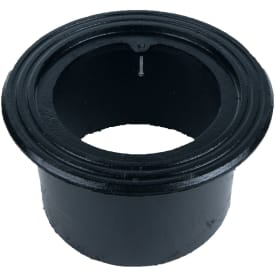 Duco 315 mm rørbrøndkarm uden rist/dæksel, rund, lang, GG