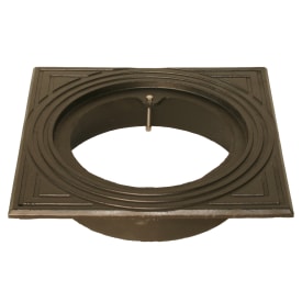 Duco 315 mm rørbrøndkarm uden rist/dæksel, firkantet, GG