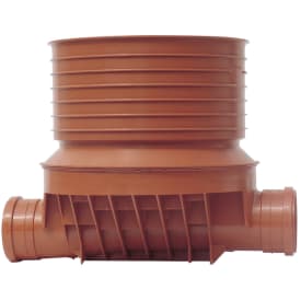 Uponor 110 x 315 mm TP1-brønd, glat, lige gennemløb