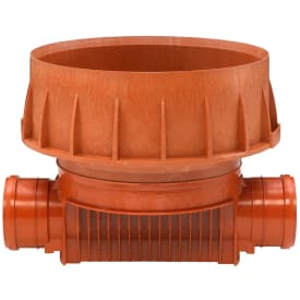 Uponor 200 x 600 mm TP1-brønd, glat/letvægt, lige gennemløb