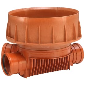 Uponor 315 x 600 mm TP4-brønd, glat/letvægt, højre tilløb