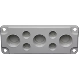 Gevindflange Str. 2 4xPG16+3xPG29