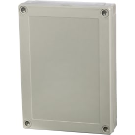 4 stk KASSE MNX PC 180X130X50 GRÅ