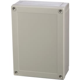 4 stk KASSE MNX PC 180X130X60 GRÅ