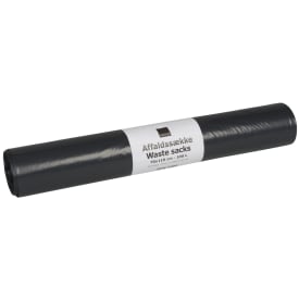 Abena avfallssekker i svart plast