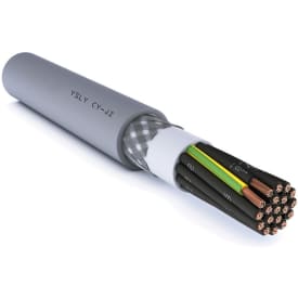 Styrekabel YSLCY-JZ 18G0,75mm² med kobberfletskærm