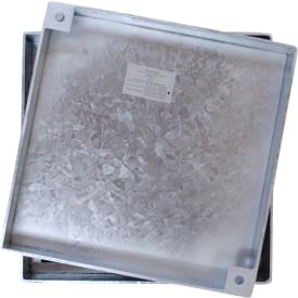 Jesmig karm m. 55mm integreret dæksel til opføringsrør - Ø315/425mm, 12,5ton