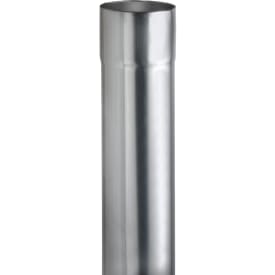 VMzinc nedløbsrør, Ø87x0,8 mm, 3 meter, zink